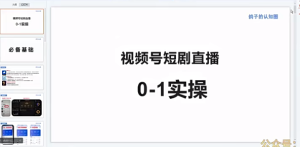 视频号短剧无人直播，螺旋起号，单号日收益1000+【揭秘】-品小先-项目发源地