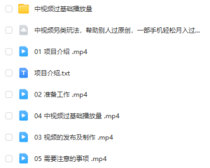 中视频另类玩法，帮助别人过原创，一部手机轻松月入过万【揭秘】-品小先-项目发源地