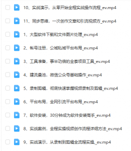 软件教程虚拟资源变现：带你全网引流卖虚拟资源软件，月入过万（11节课）-品小先-项目发源地